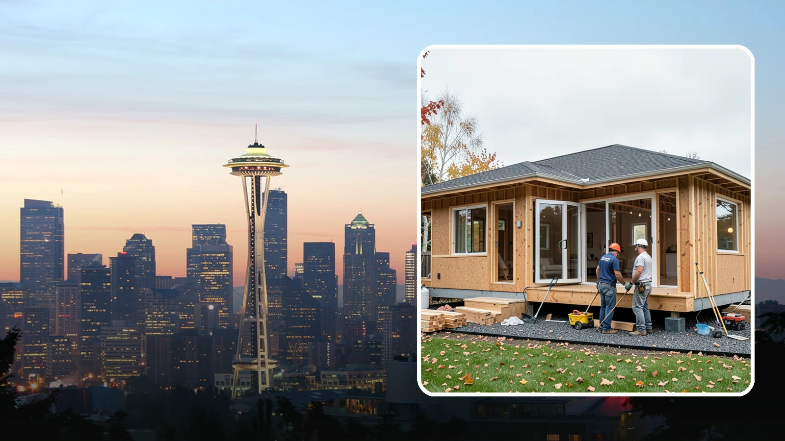 Detached ADU Construction in Seattle, King County, WA - Detached ADU construction that delivers a private, standalone dwelling in your Western Washington backyard.