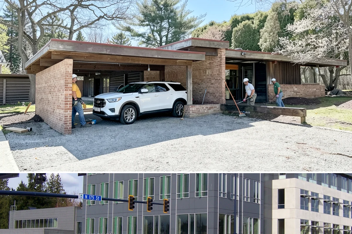 Detached ADU Construction in Shoreline, King County, WA - Because a detached unit requires new foundation and exterior work, scheduling the shell during late spring through early fall...