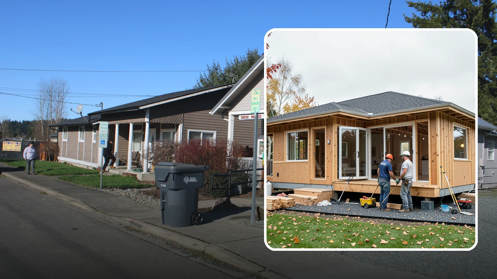 Detached ADU Construction in South Prairie, Pierce County, WA - Detached ADU construction that delivers a private, standalone dwelling in your Western Washington backyard.