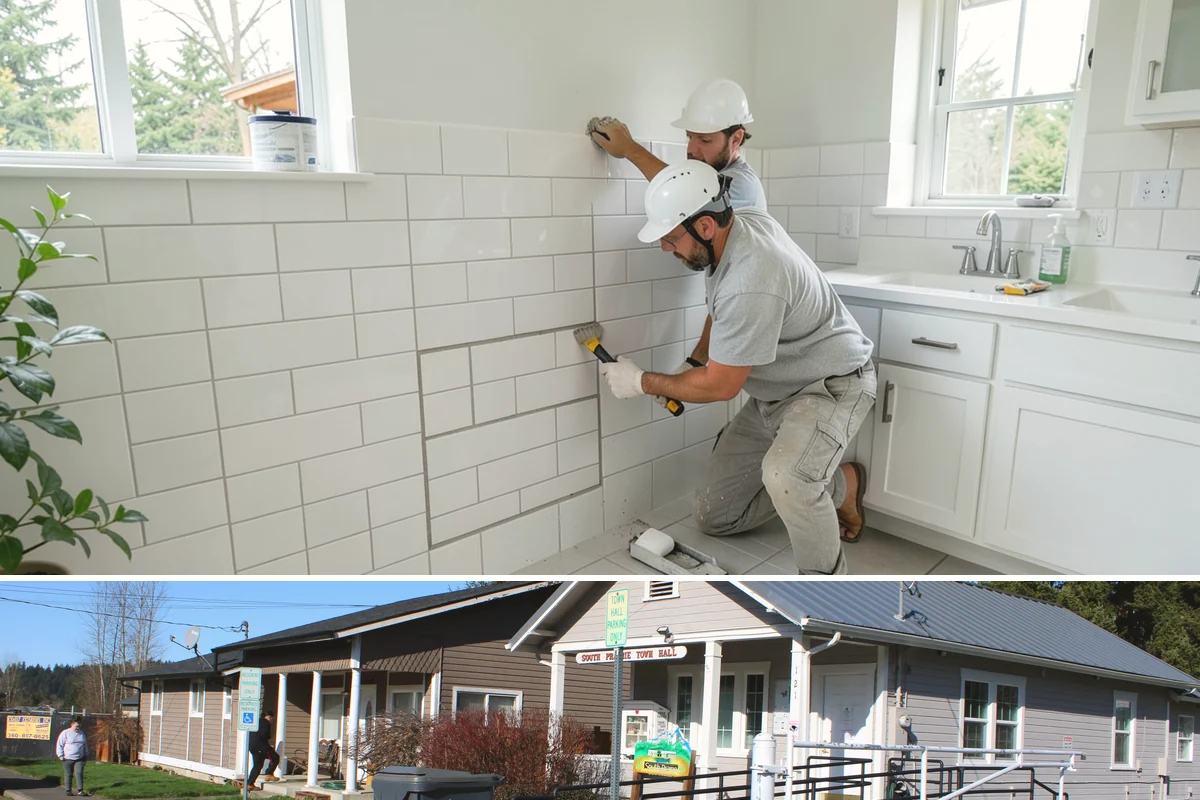 Detached ADU Construction in South Prairie, Pierce County, WA - Because a detached unit requires new foundation and exterior work, scheduling the shell during late spring through early fall...