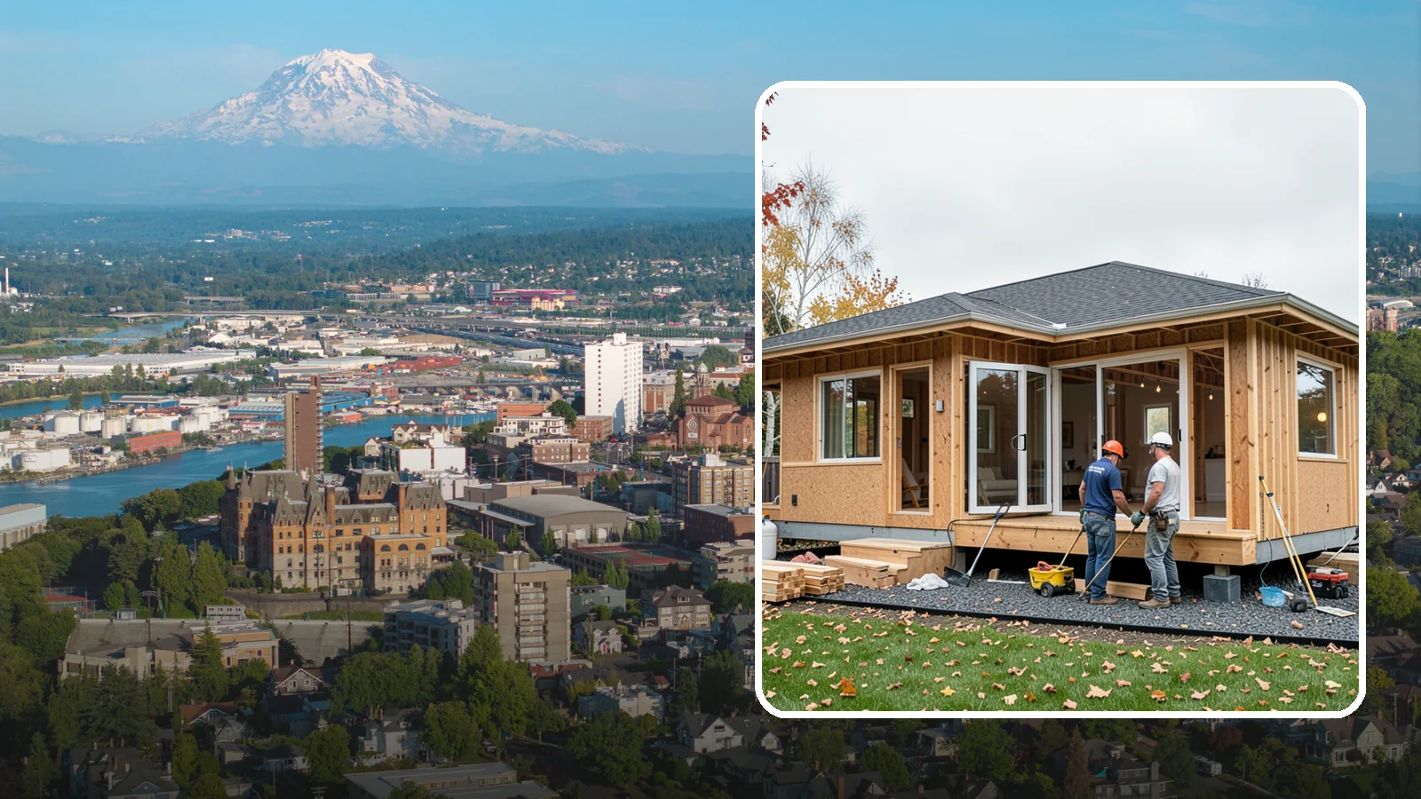 Detached ADU Construction in Tacoma, Pierce County, WA - Detached ADU construction that delivers a private, standalone dwelling in your Western Washington backyard.