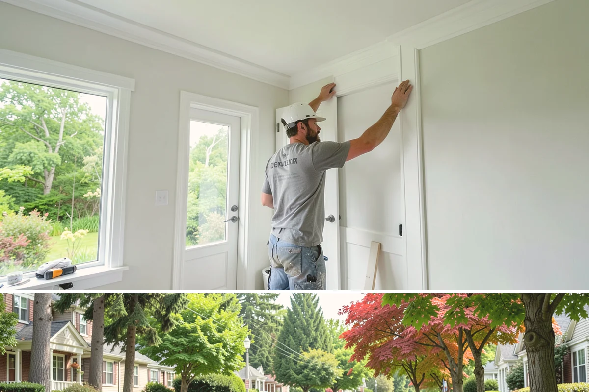 Door & Window Casing Installation in Beaux Arts Village, King County, WA - Interior casing work runs on schedule through every PNW season, making it a reliable winter and rainy-day project.
