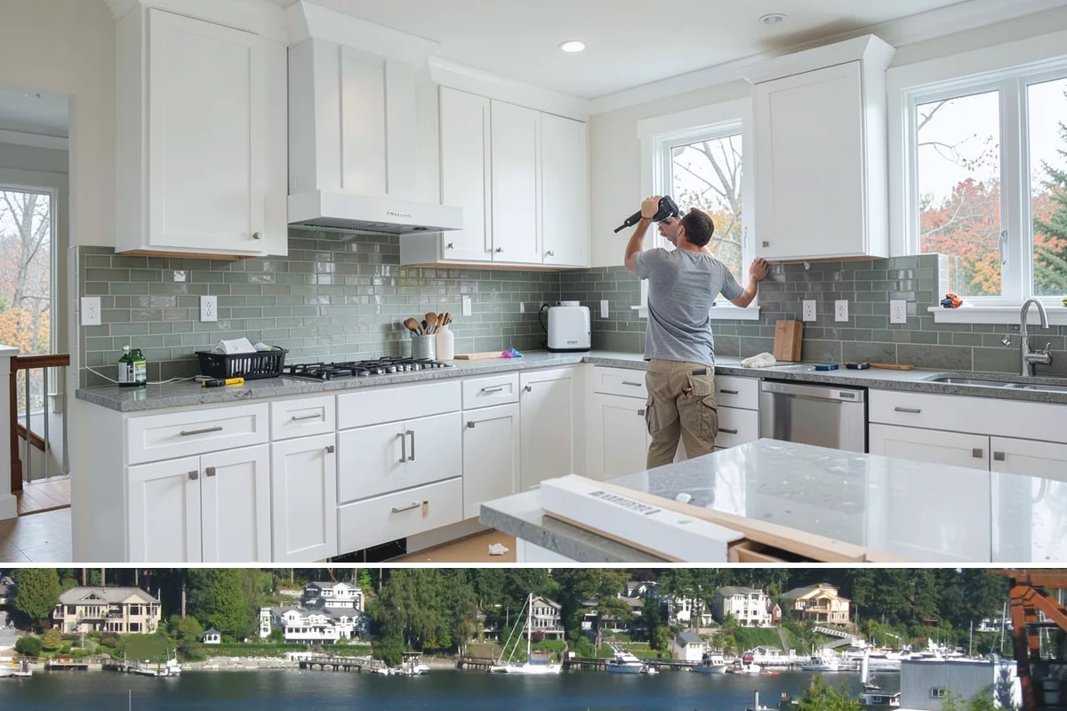Door & Window Casing Installation in Gig Harbor, Pierce County, WA - Interior casing work runs on schedule through every PNW season, making it a reliable winter and rainy-day project.