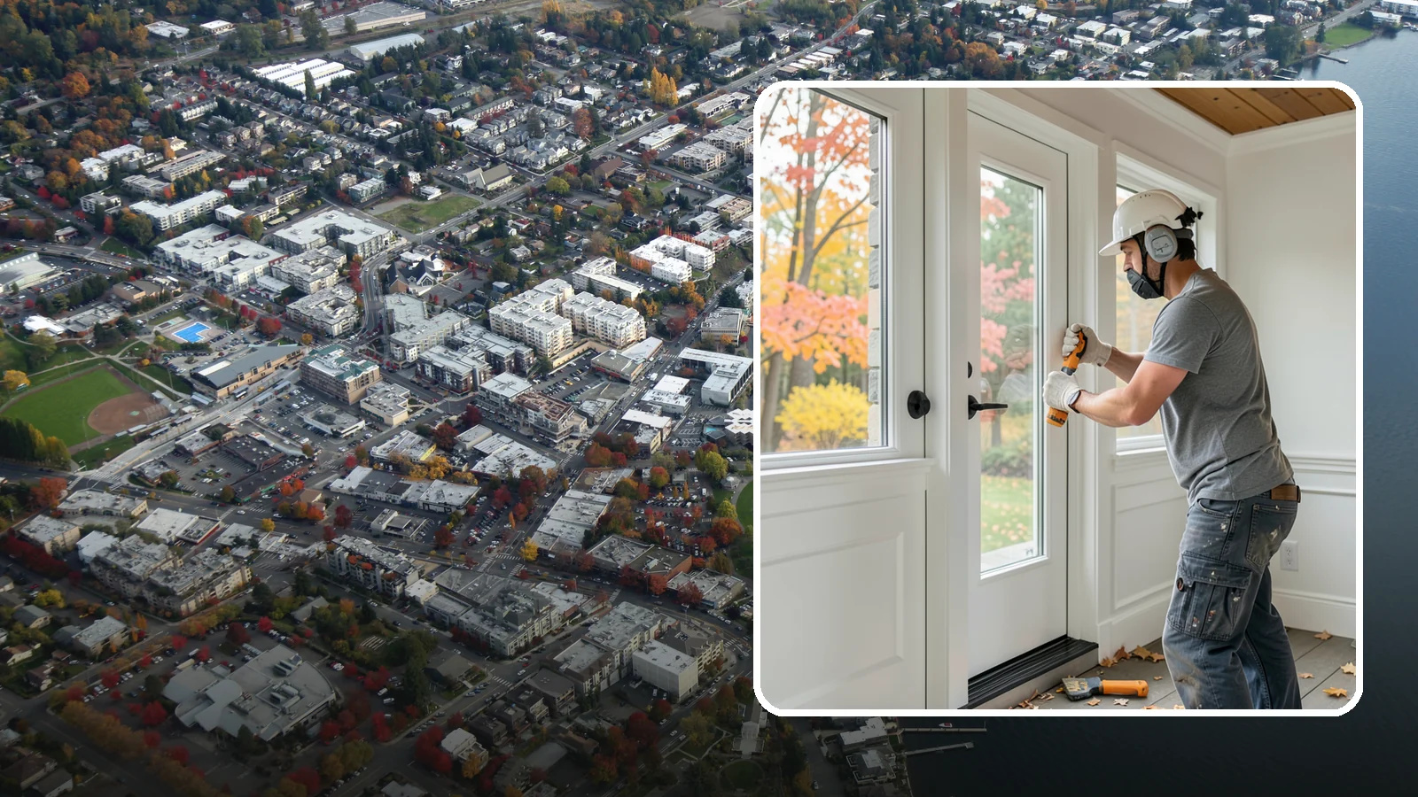 Door & Window Casing Installation in Kirkland, King County, WA - Well-fitted door and window casing that frames every opening with balanced proportions and tight joints.