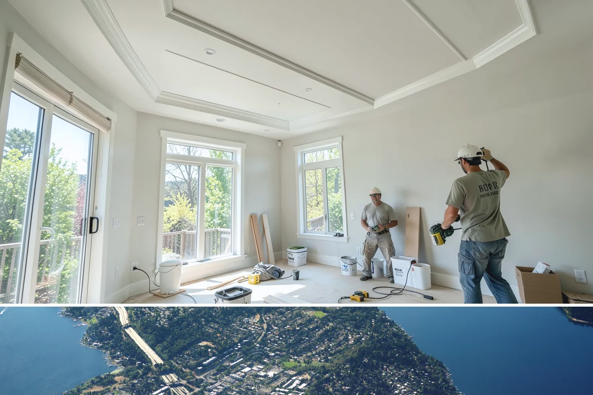 Door & Window Casing Installation in Mercer Island, King County, WA - Interior casing work runs on schedule through every PNW season, making it a reliable winter and rainy-day project.