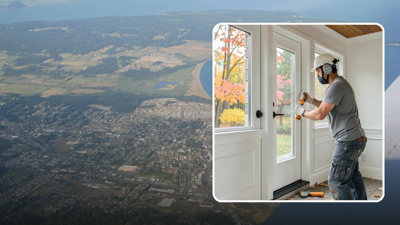 Door & Window Casing Installation in Oak Harbor, Island County, WA - Well-fitted door and window casing that frames every opening with balanced proportions and tight joints.
