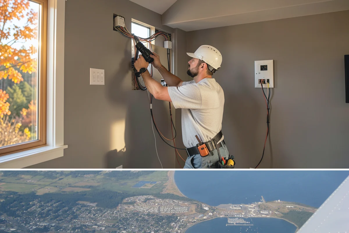 Door & Window Casing Installation in Oak Harbor, Island County, WA - Interior casing work runs on schedule through every PNW season, making it a reliable winter and rainy-day project.