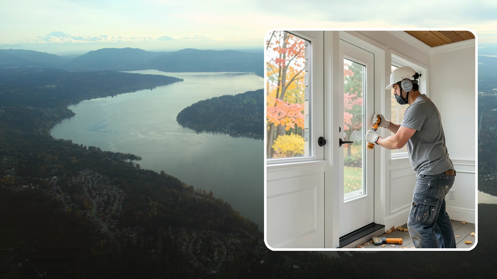 Door & Window Casing Installation in Sammamish, King County, WA - Well-fitted door and window casing that frames every opening with balanced proportions and tight joints.