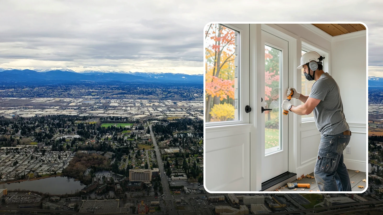 Door & Window Casing Installation in SeaTac, King County, WA - Well-fitted door and window casing that frames every opening with balanced proportions and tight joints.