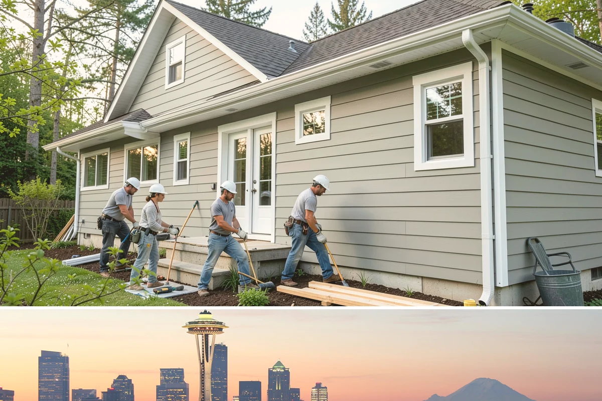Door & Window Casing Installation in Seattle, King County, WA - Interior casing work runs on schedule through every PNW season, making it a reliable winter and rainy-day project.
