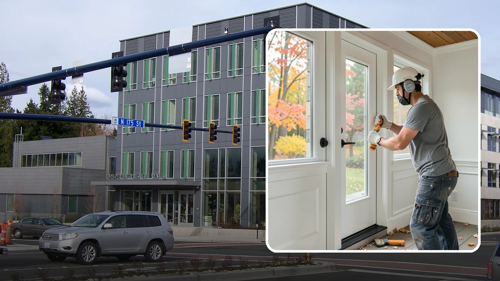 Door & Window Casing Installation in Shoreline, King County, WA - Well-fitted door and window casing that frames every opening with balanced proportions and tight joints.