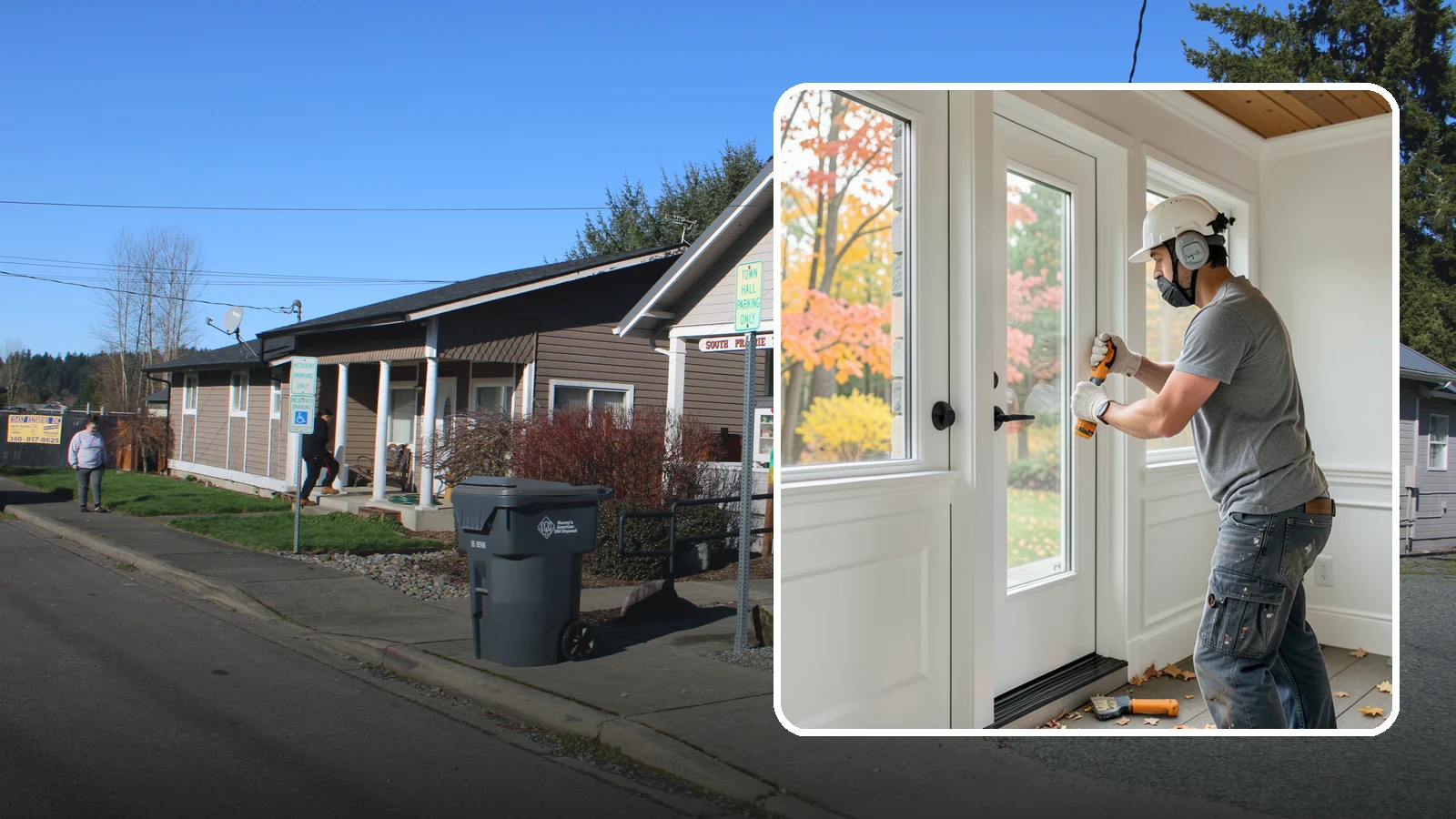 Door & Window Casing Installation in South Prairie, Pierce County, WA - Well-fitted door and window casing that frames every opening with balanced proportions and tight joints.