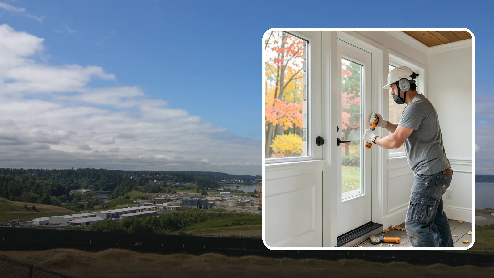 Door & Window Casing Installation in University Place, Pierce County, WA - Well-fitted door and window casing that frames every opening with balanced proportions and tight joints.