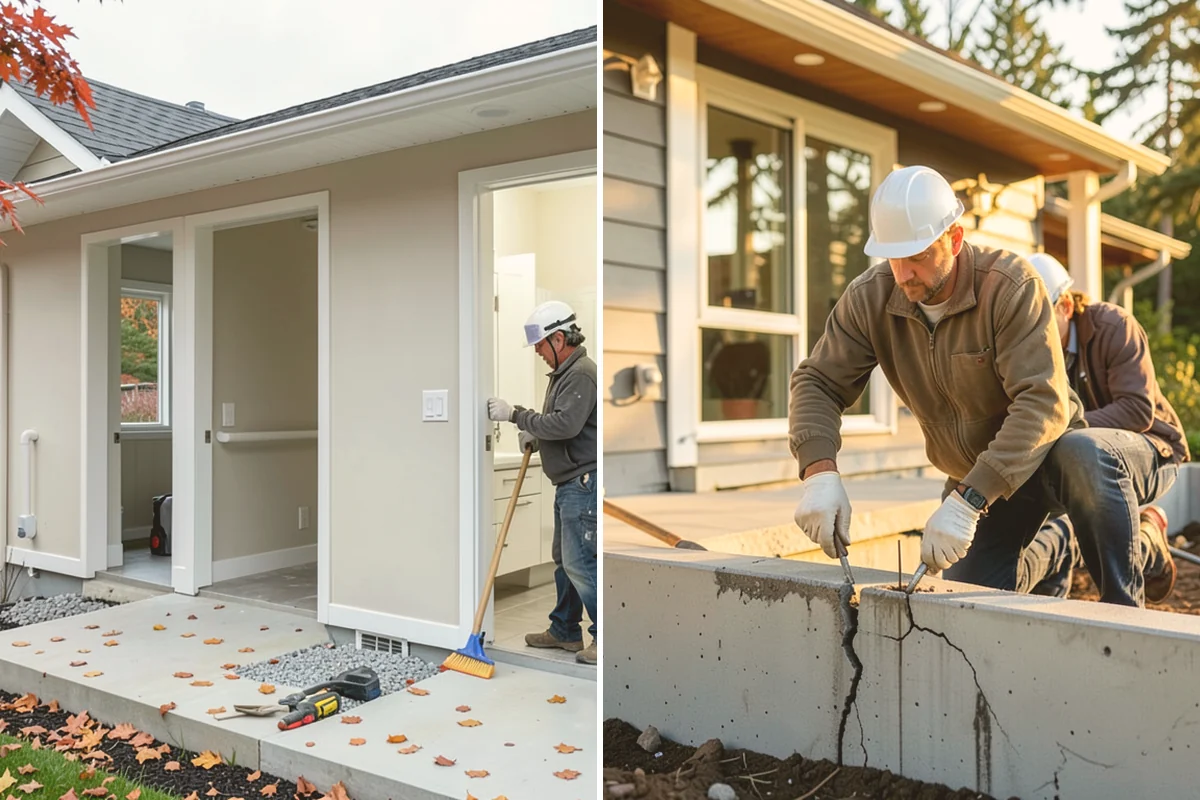 Door Framing in Bothell, King County, WA - Lay out the opening and verify structural and code requirements