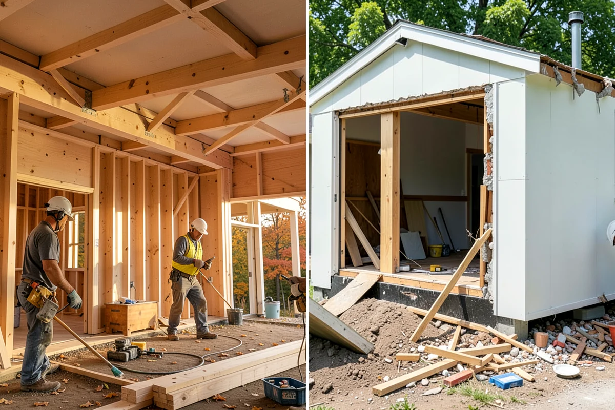 Door Framing in Clyde Hill, King County, WA - Lay out the opening and verify structural and code requirements