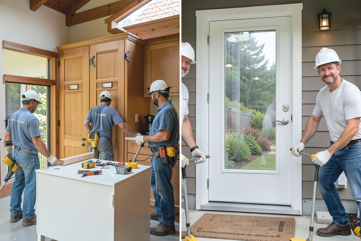 Door Framing in Darrington, Snohomish County, WA - Lay out the opening and verify structural and code requirements