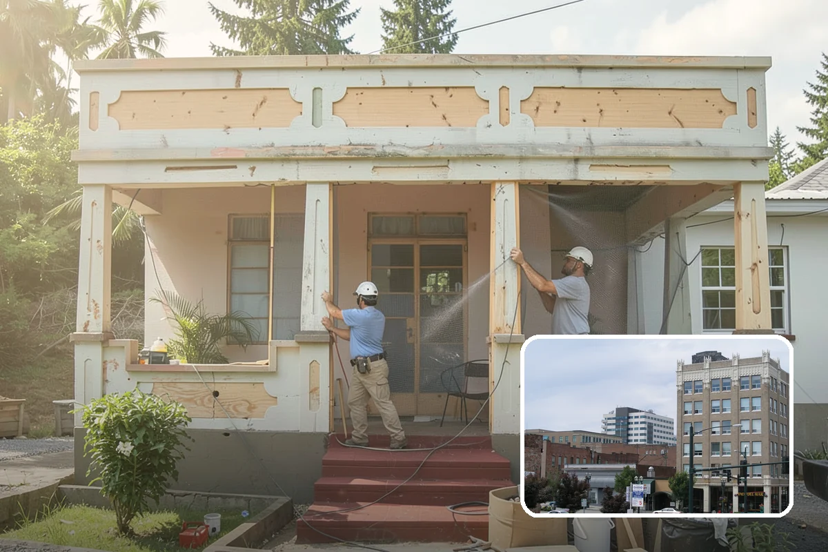 Door Framing in Everett, Snohomish County, WA - Correctly sized, square openings for clean door fits