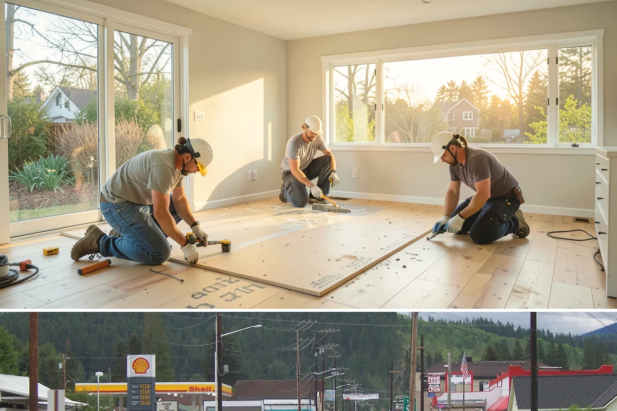 Door Framing in Granite Falls, Snohomish County, WA - Interior framing runs year-round, while exterior openings are best framed during drier weather.