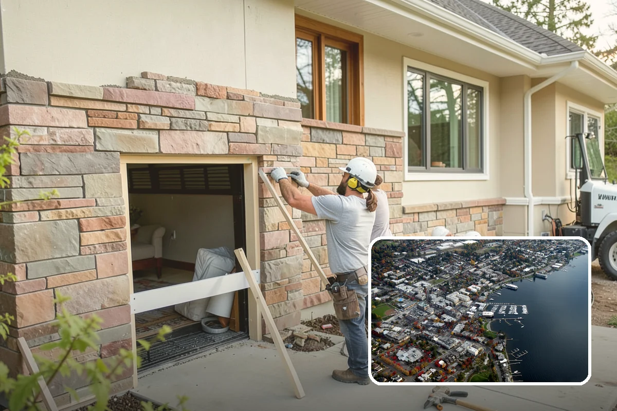 Door Framing in Kirkland, King County, WA - Correctly sized, square openings for clean door fits