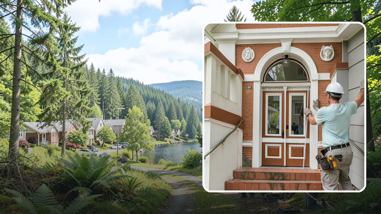 Door Framing in Lake Forest Park, King County, WA - Structural door framing that creates or resizes openings correctly and to code.