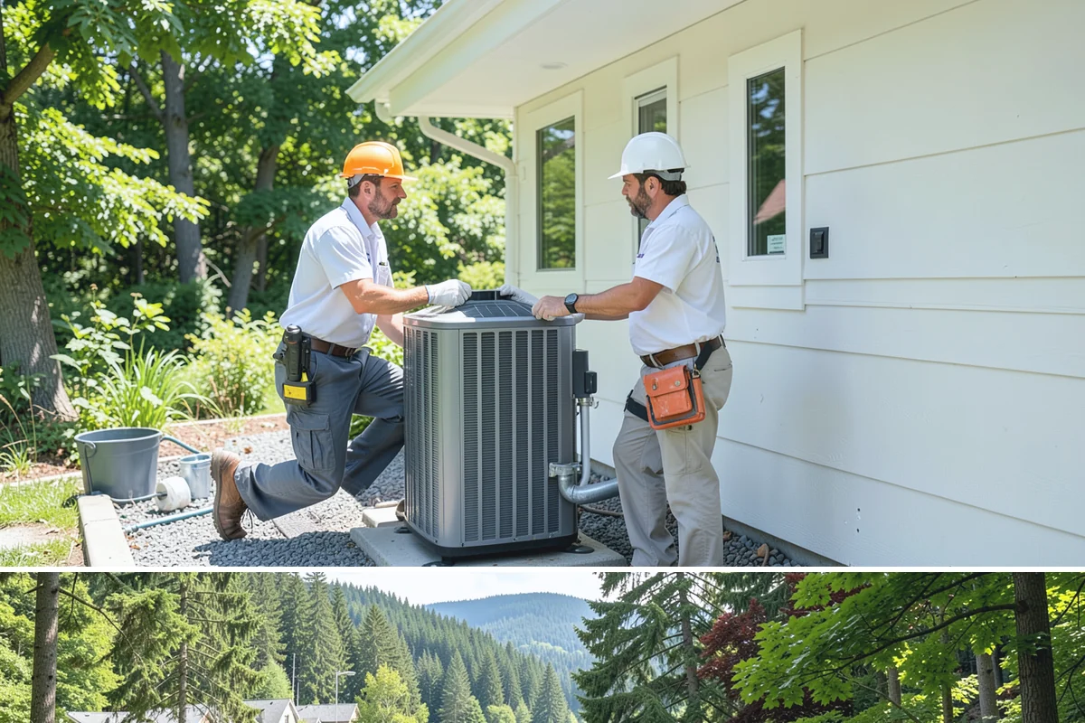 Door Framing in Lake Forest Park, King County, WA - Interior framing runs year-round, while exterior openings are best framed during drier weather.