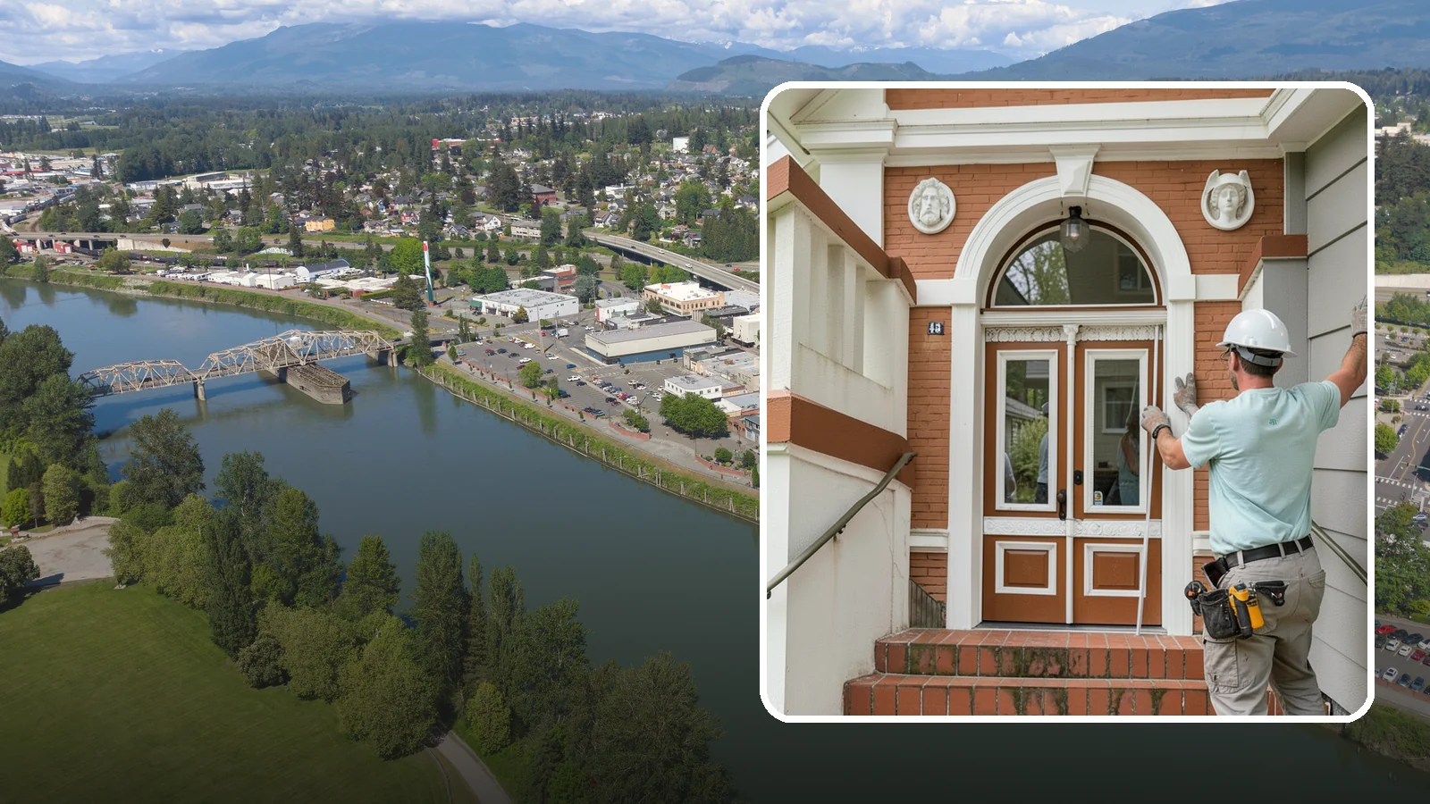 Door Framing in Mount Vernon, Skagit County, WA - Structural door framing that creates or resizes openings correctly and to code.