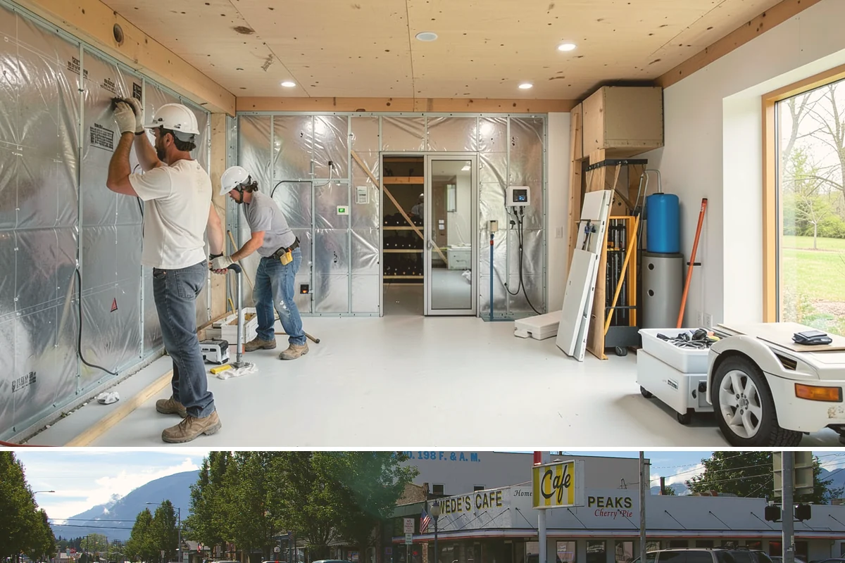 Door Framing in North Bend, King County, WA - Interior framing runs year-round, while exterior openings are best framed during drier weather.