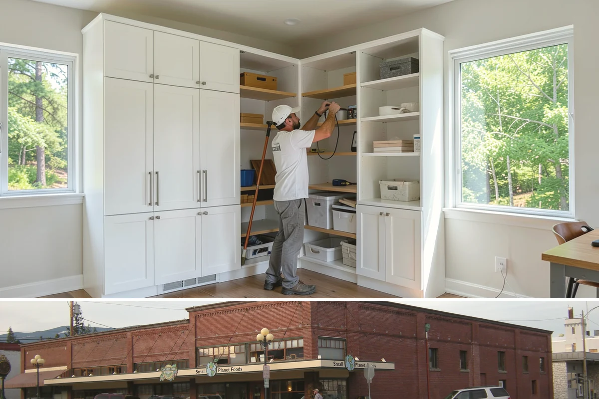 Door Framing in Sedro-Woolley, Skagit County, WA - Interior framing runs year-round, while exterior openings are best framed during drier weather.