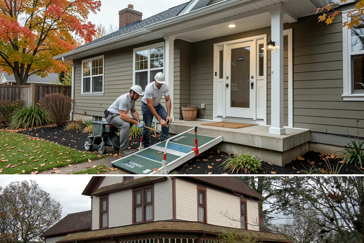 Door Framing in Sumner, Pierce County, WA - Interior framing runs year-round, while exterior openings are best framed during drier weather.