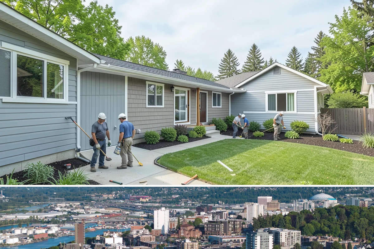 Door Framing in Tacoma, Pierce County, WA - Interior framing runs year-round, while exterior openings are best framed during drier weather.