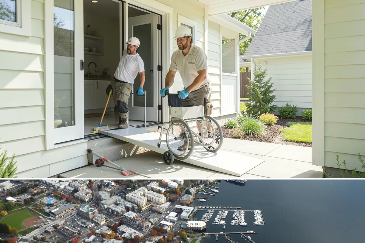 Door Hardware Installation in Kirkland, King County, WA - Hardware installation is an indoor task available year-round.