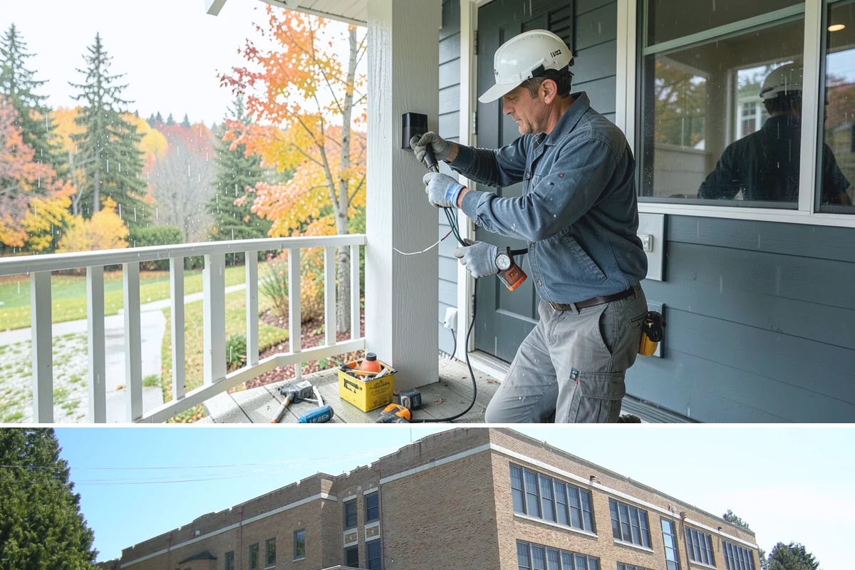Door Hardware Installation in Maple Valley, King County, WA - Hardware installation is an indoor task available year-round.