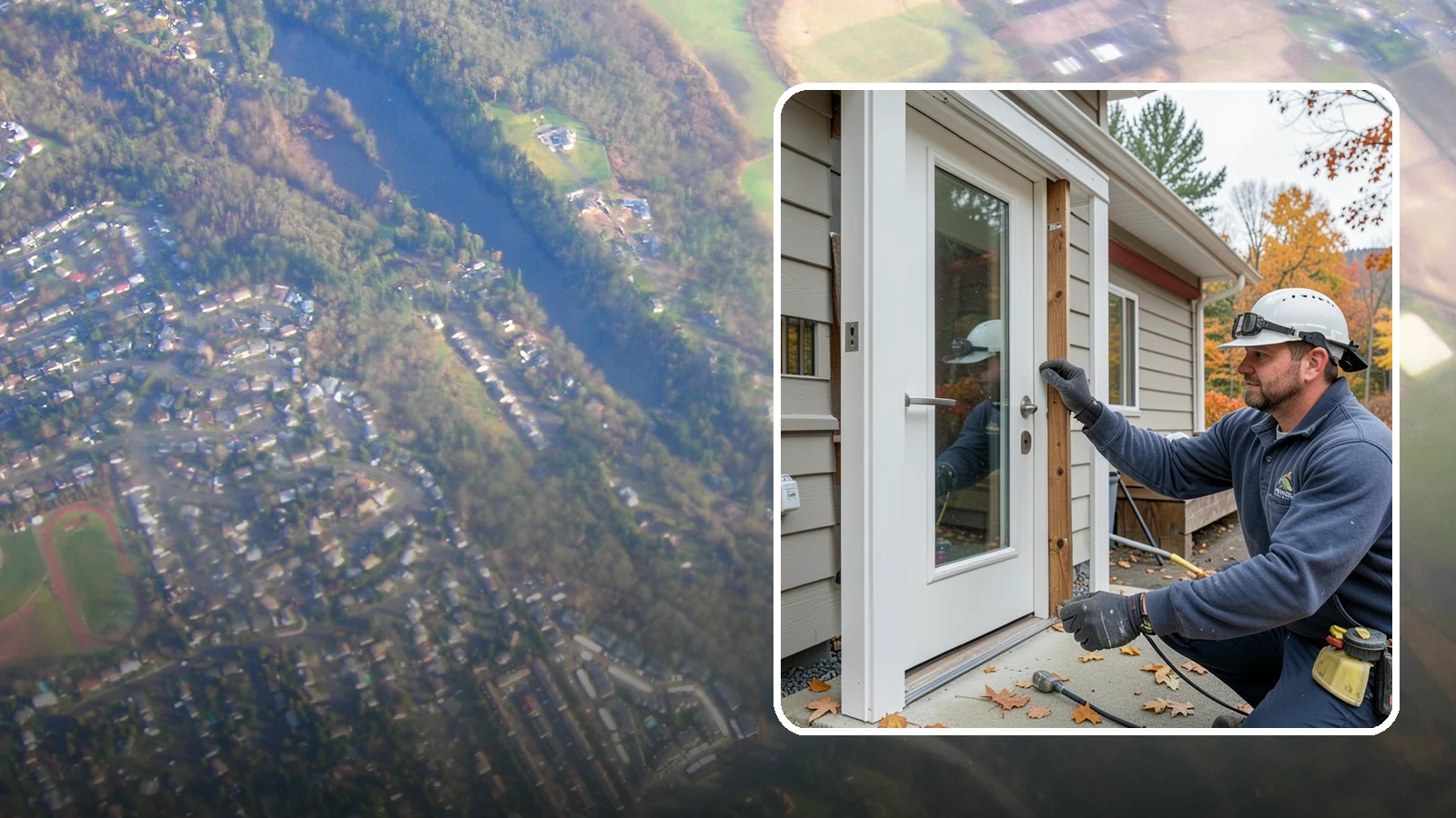 Door Repair in Algona, King County, WA - Door repair that fixes sticking, sagging, and drafty doors throughout your home.
