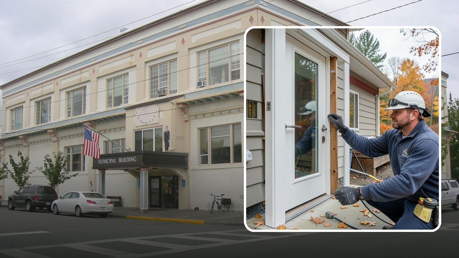 Door Repair in Anacortes, Skagit County, WA - Door repair that fixes sticking, sagging, and drafty doors throughout your home.