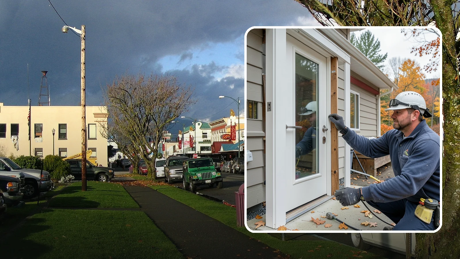 Door Repair in Arlington, Snohomish County, WA - Door repair that fixes sticking, sagging, and drafty doors throughout your home.
