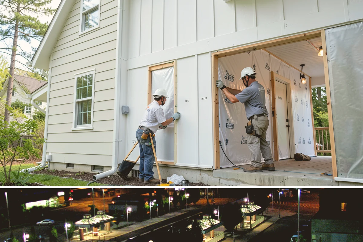 Door Repair in Auburn, King County, WA - Repairs can be done any time, with drafty doors best addressed before winter.