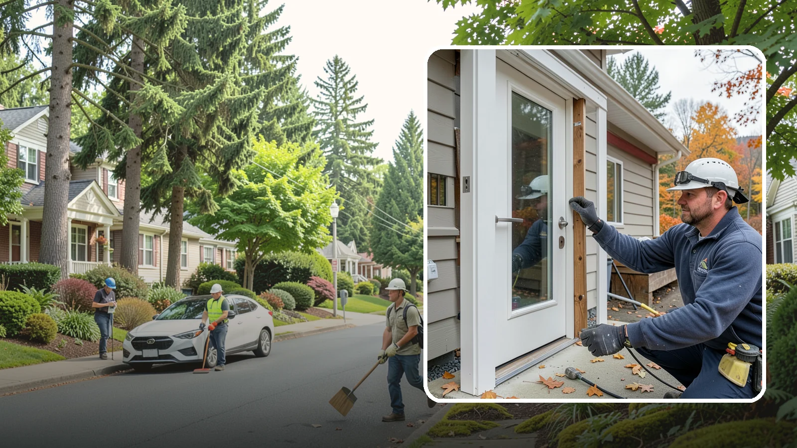 Door Repair in Beaux Arts Village, King County, WA - Door repair that fixes sticking, sagging, and drafty doors throughout your home.