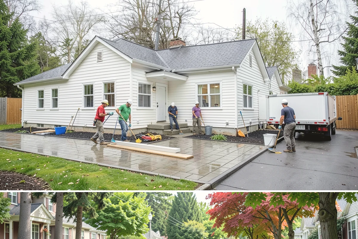 Door Repair in Beaux Arts Village, King County, WA - Repairs can be done any time, with drafty doors best addressed before winter.