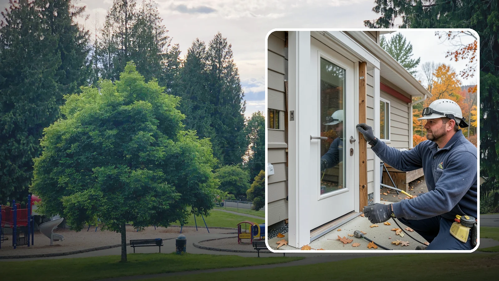 Door Repair in Bonney Lake, Pierce County, WA - Door repair that fixes sticking, sagging, and drafty doors throughout your home.