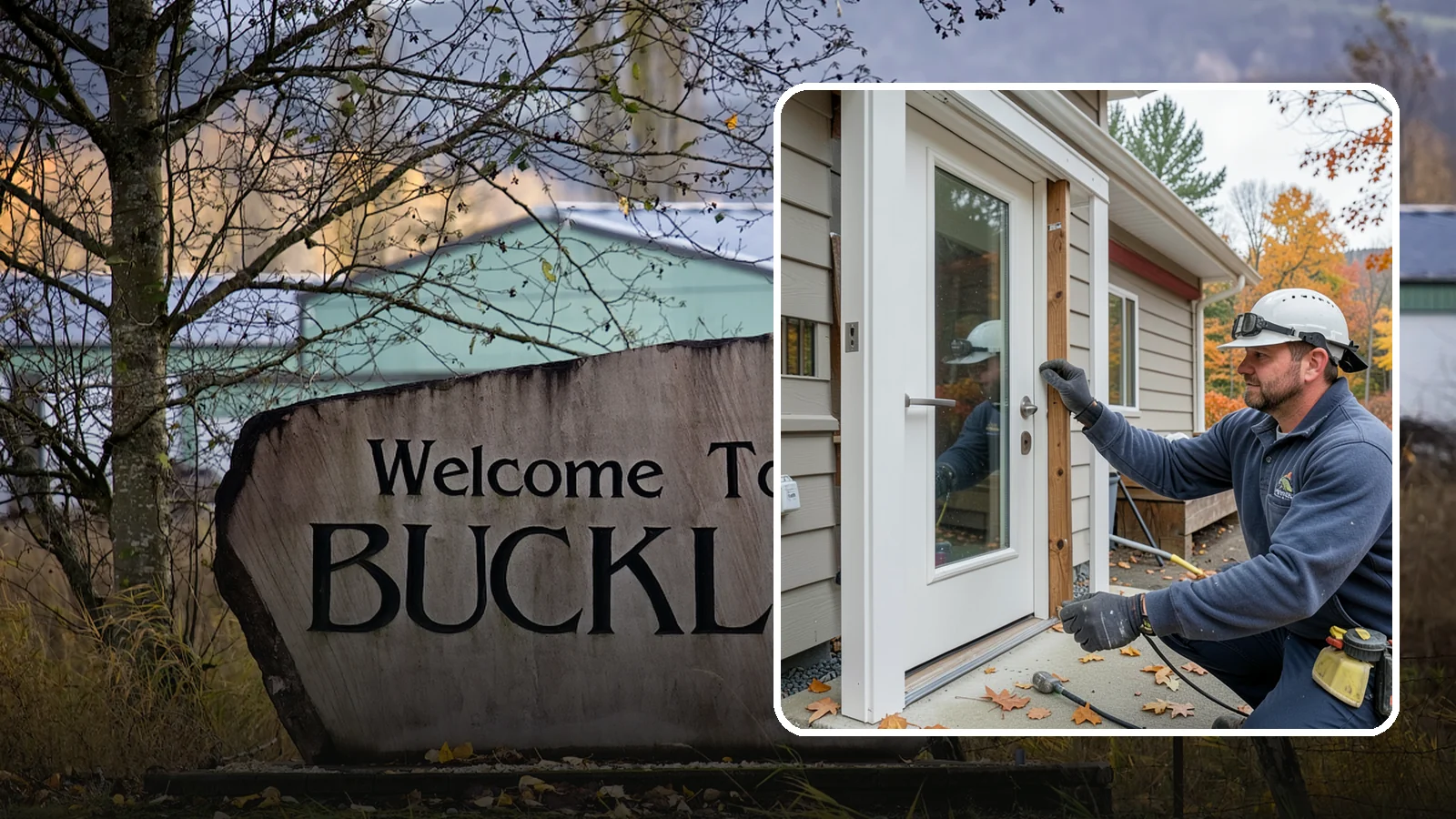 Door Repair in Buckley, Pierce County, WA - Door repair that fixes sticking, sagging, and drafty doors throughout your home.