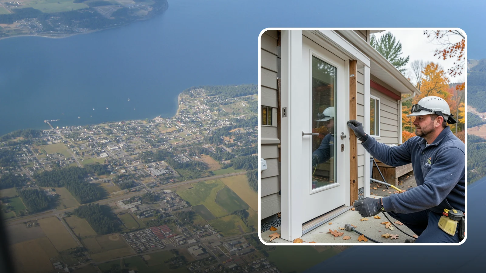 Door Repair in Coupeville, Island County, WA - Door repair that fixes sticking, sagging, and drafty doors throughout your home.