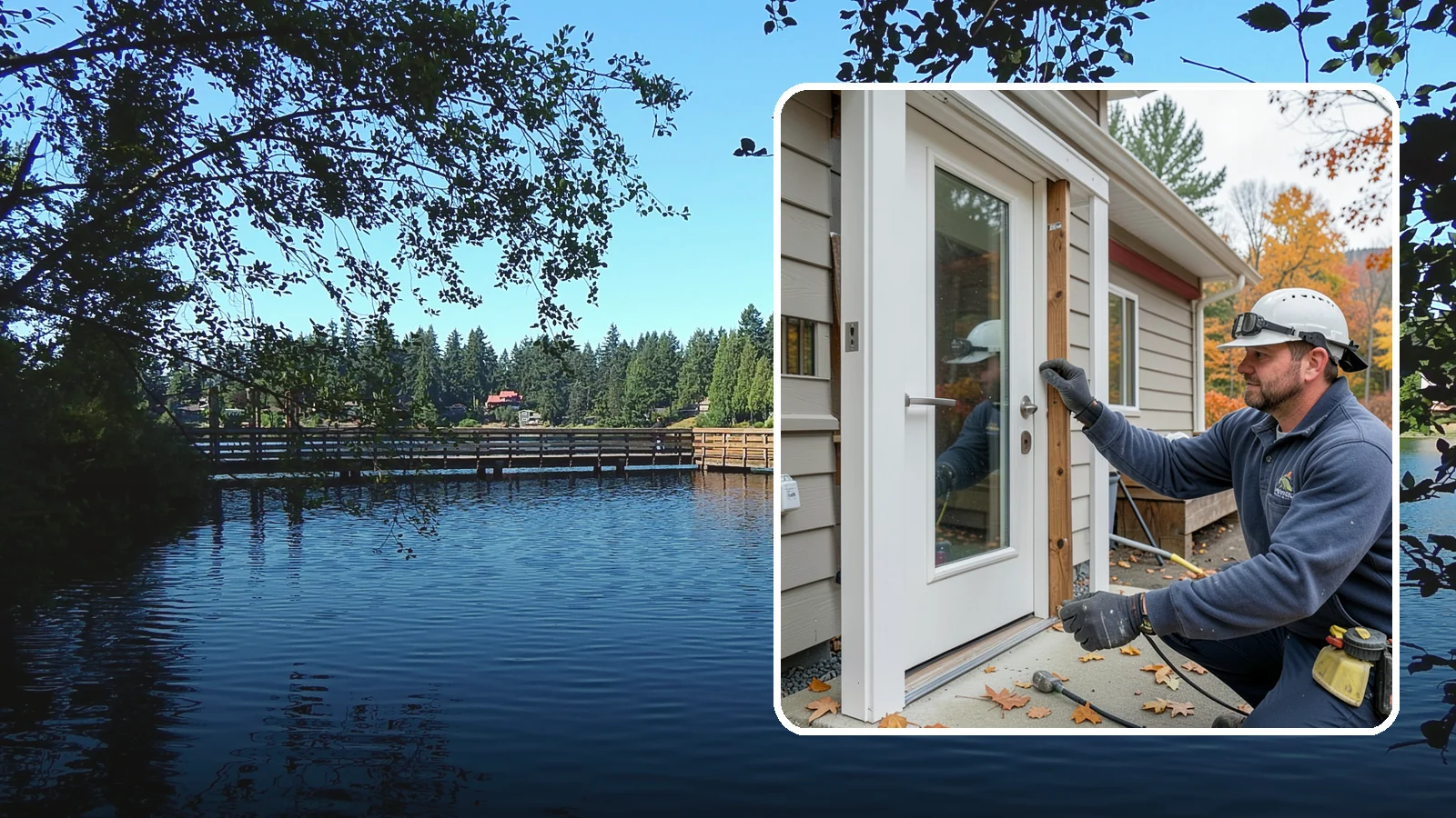 Door Repair in Federal Way, King County, WA - Door repair that fixes sticking, sagging, and drafty doors throughout your home.