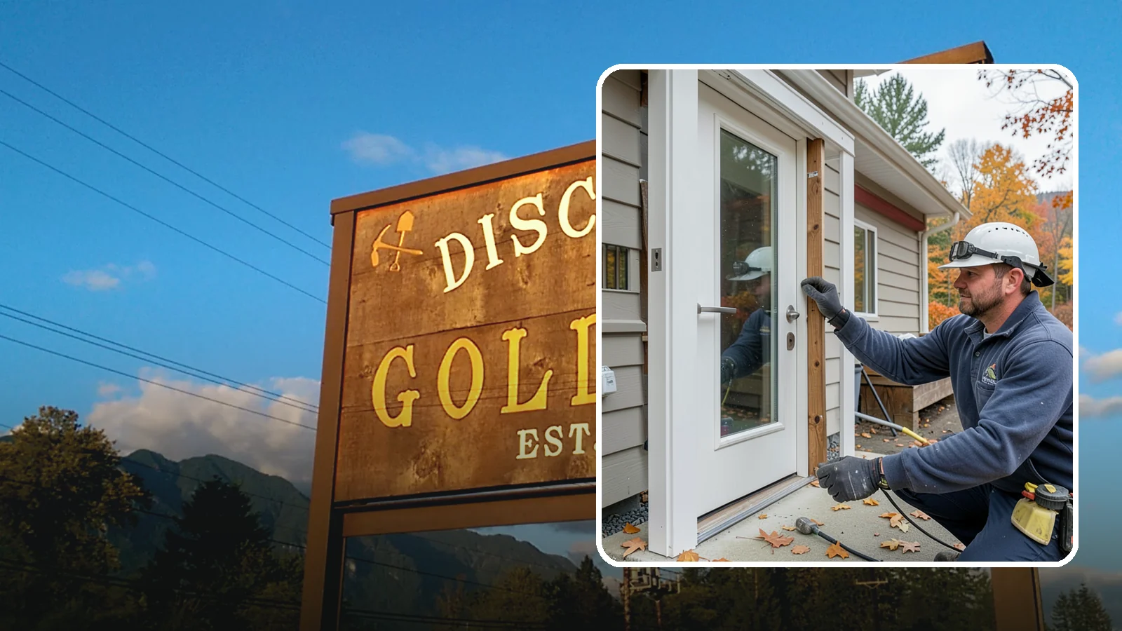 Door Repair in Gold Bar, Snohomish County, WA - Door repair that fixes sticking, sagging, and drafty doors throughout your home.