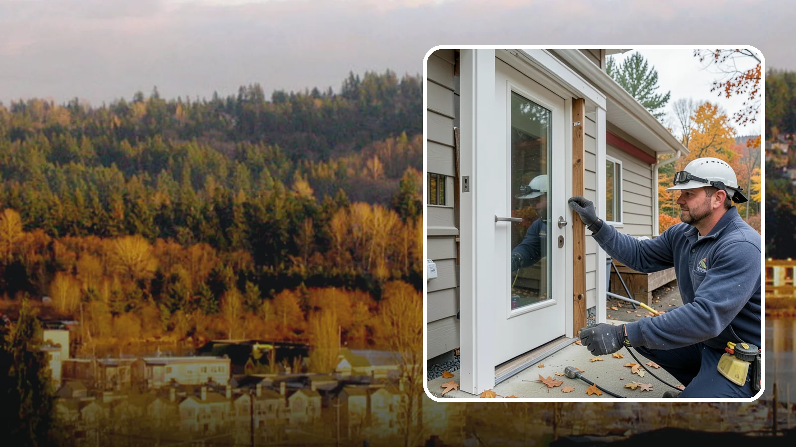 Door Repair in Kenmore, King County, WA - Door repair that fixes sticking, sagging, and drafty doors throughout your home.