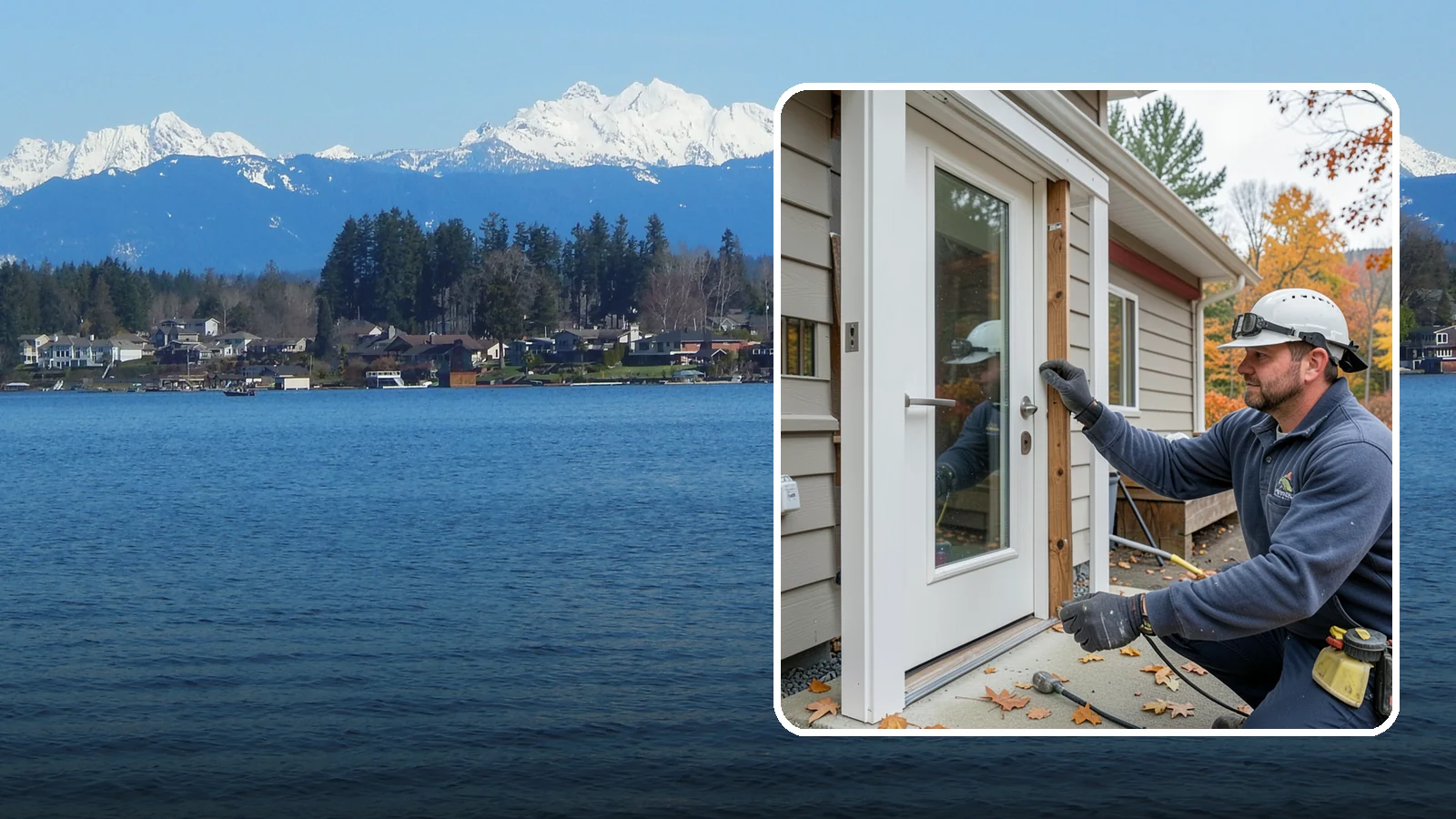 Door Repair in Lake Stevens, Snohomish County, WA - Door repair that fixes sticking, sagging, and drafty doors throughout your home.