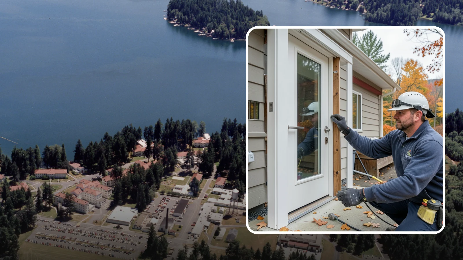 Door Repair in Lakewood, Pierce County, WA - Door repair that fixes sticking, sagging, and drafty doors throughout your home.