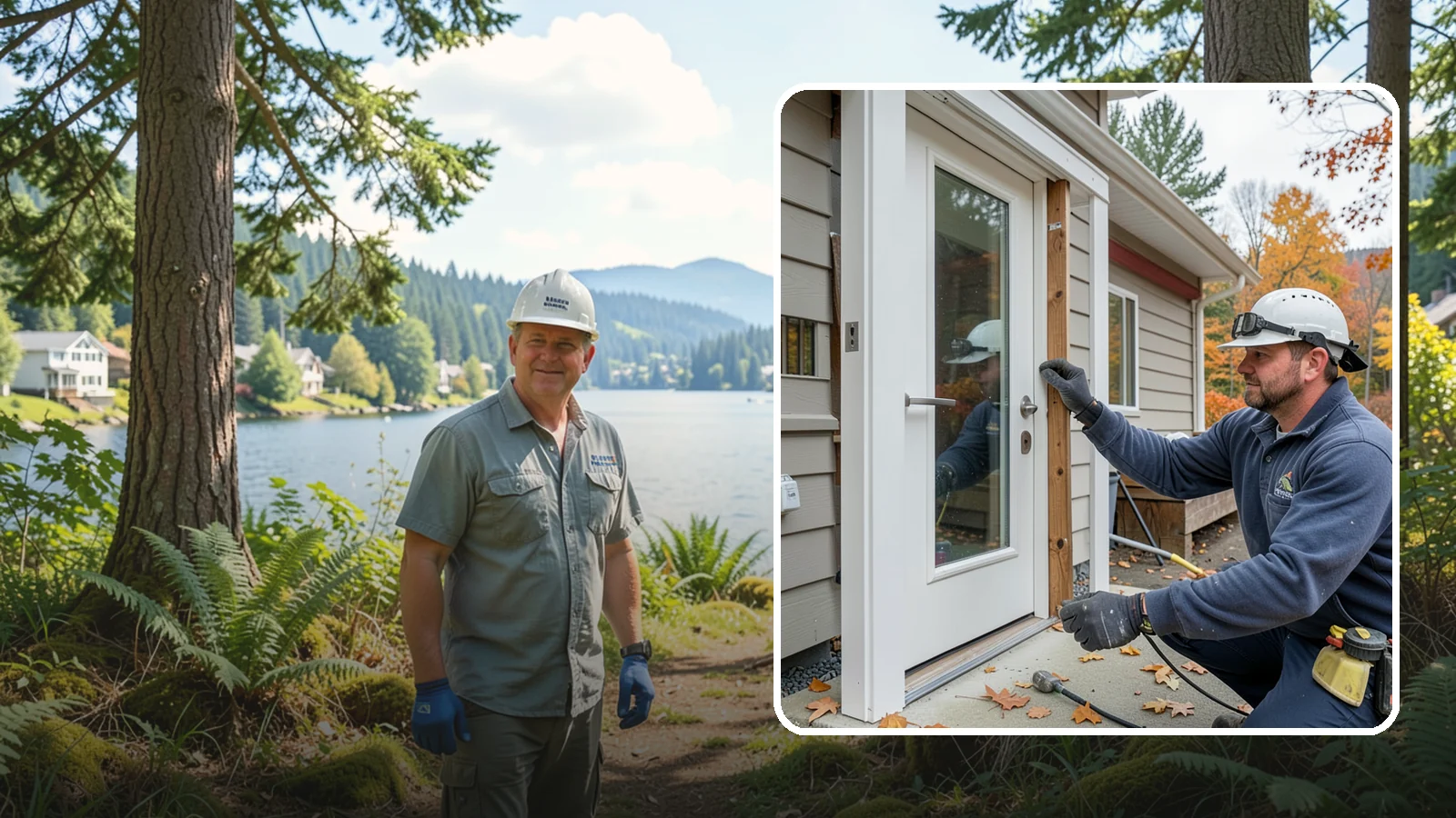 Door Repair in Milton, King County, WA - Door repair that fixes sticking, sagging, and drafty doors throughout your home.