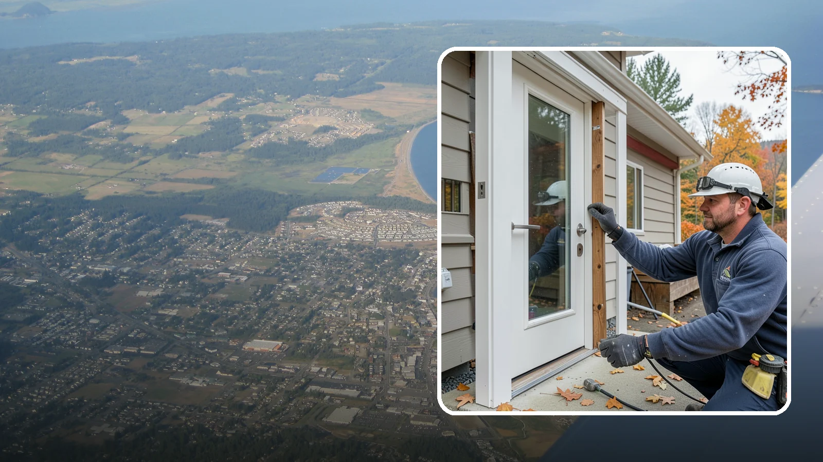 Door Repair in Oak Harbor, Island County, WA - Door repair that fixes sticking, sagging, and drafty doors throughout your home.