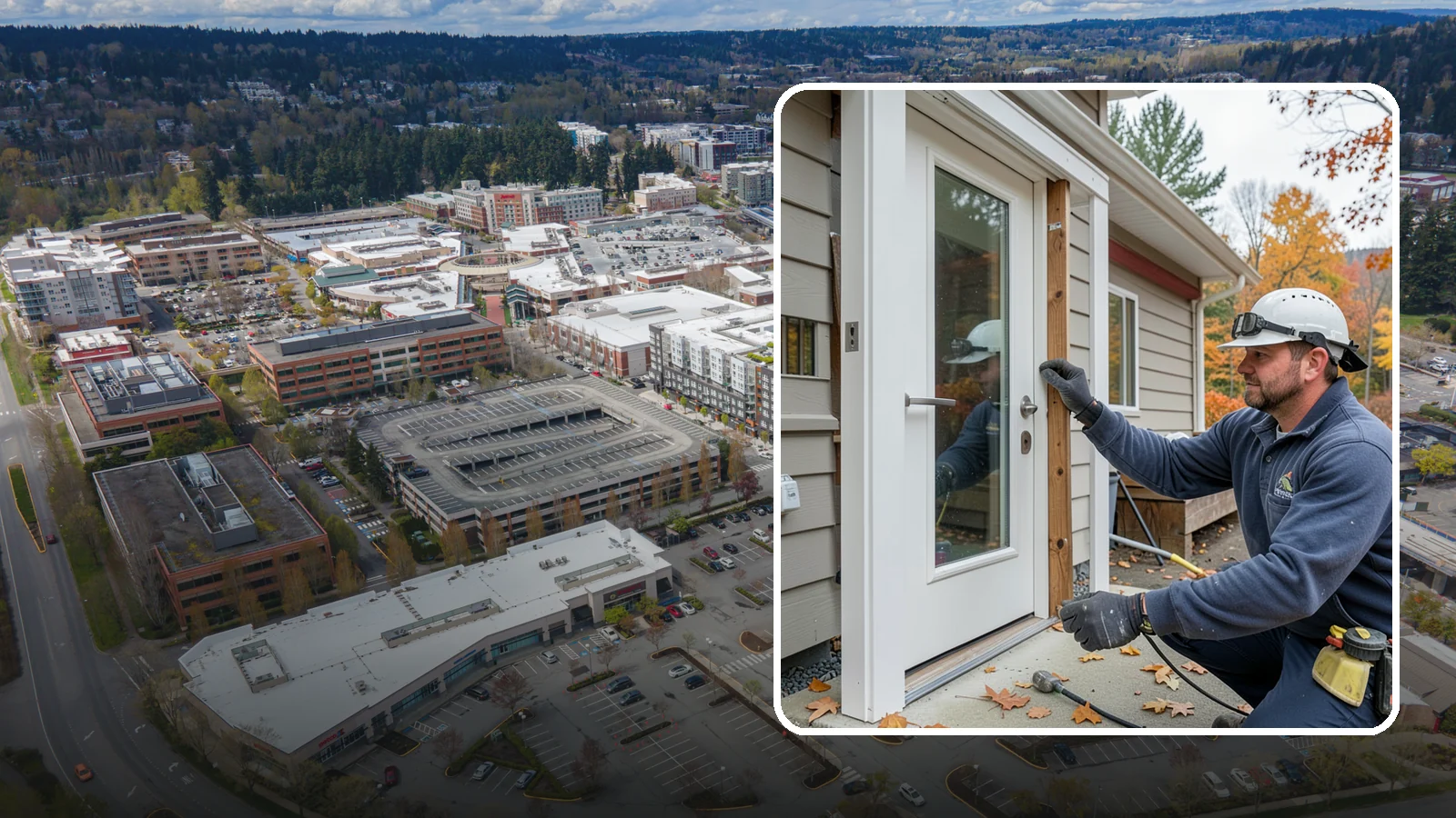 Door Repair in Redmond, King County, WA - Door repair that fixes sticking, sagging, and drafty doors throughout your home.