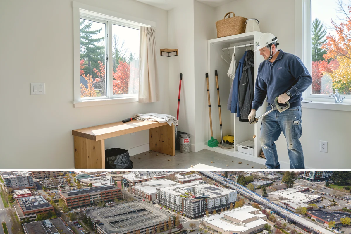 Door Repair in Redmond, King County, WA - Repairs can be done any time, with drafty doors best addressed before winter.